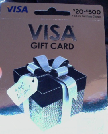 Visa gift card $500 - Extra Pack of Peanuts