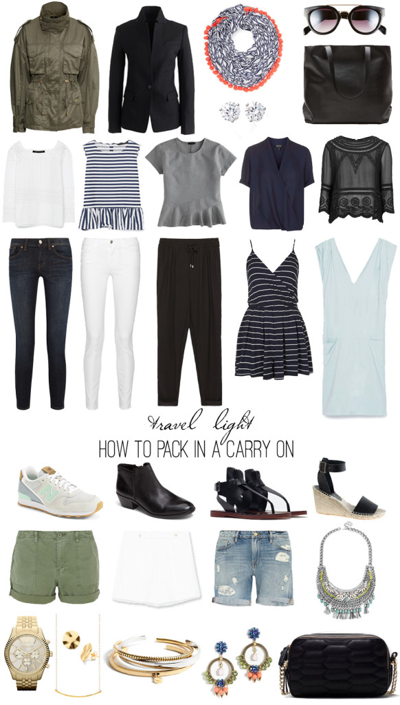 Women's Packing List: How to Pack in Only a Carry-on