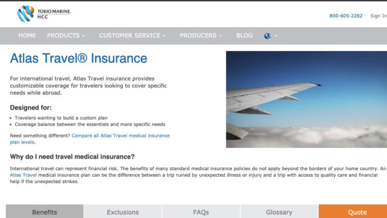 Atlas Travel Insurance