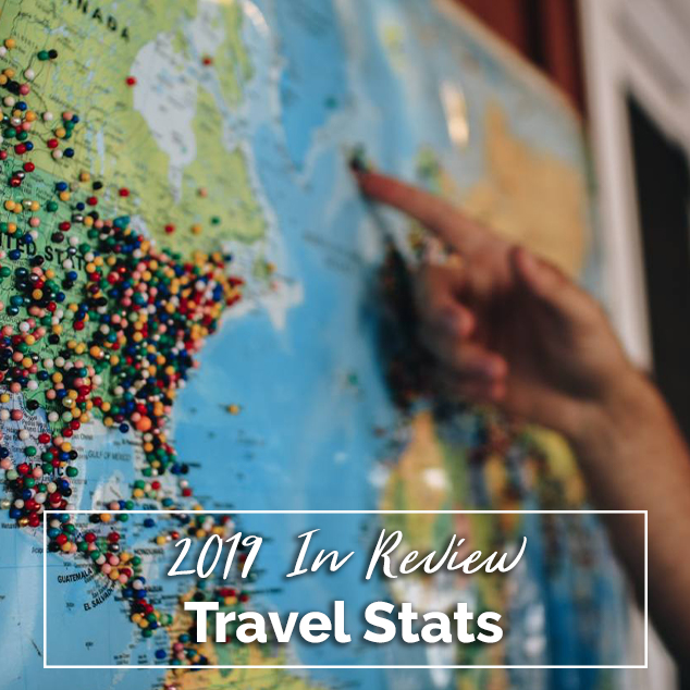 Extra Pack of Peanuts Podcast Travel Stats: 2019 In Review